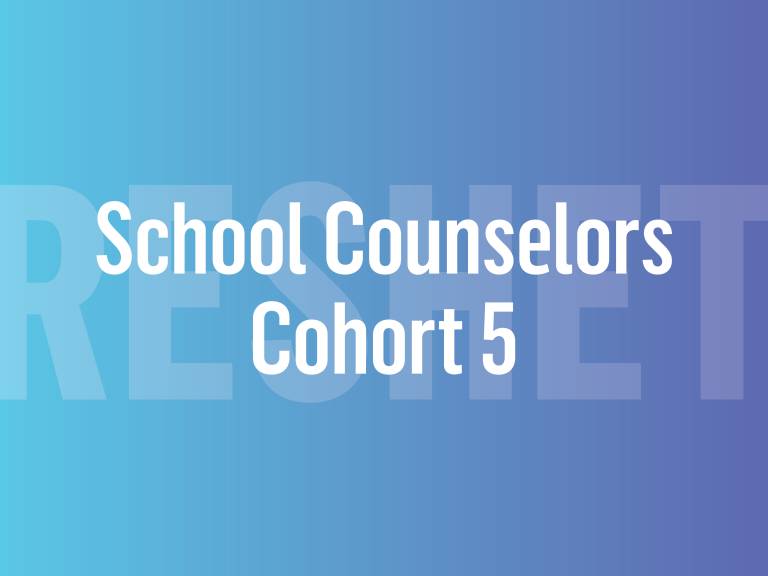 Reshet School Counselor Cohort 5